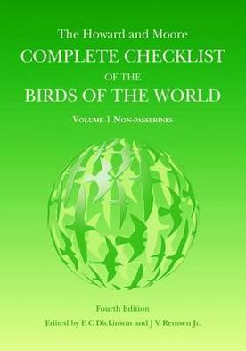 The Howard and Moore Complete Checklist of the Birds of the World : Non-passerines
