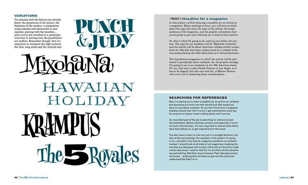 The ABC of Custom Lettering: A Practical Guide to Drawing Letters