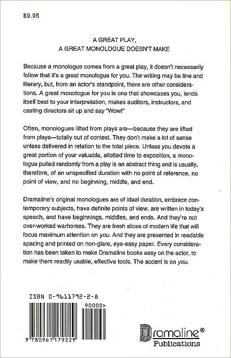 More Monologues They Haven't Heard