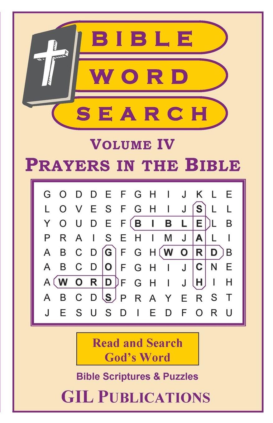 Bible Word Search, Volume IV: Prayer in the Bible