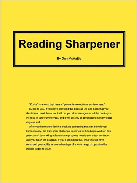 Reading Sharpener