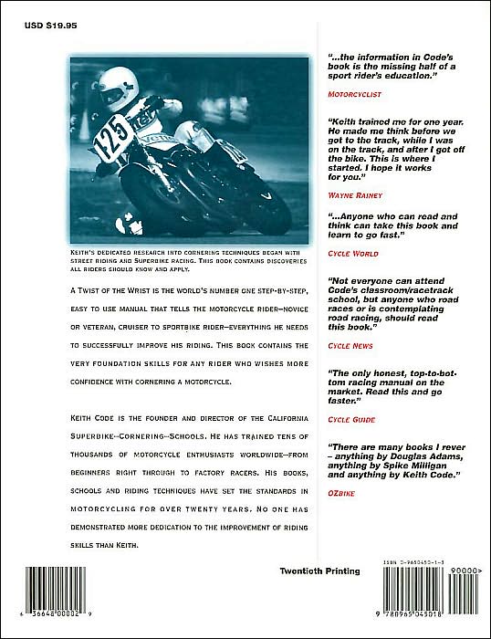 Twist of the Wrist: The Motorcycle Roadracers Handbook
