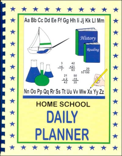 Home School Daily Planner: Full Year - Single Student