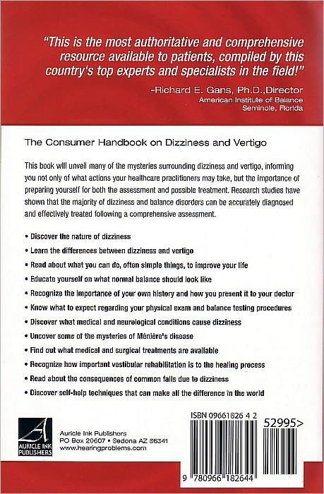 Consumer Handbook on Dizziness and Vertigo