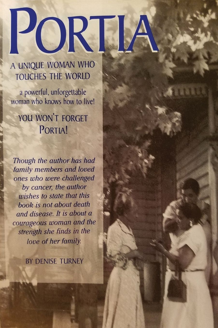 Portia: A Unique Woman Who Touches the World