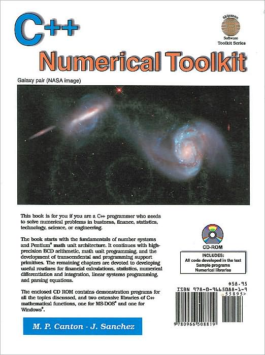 C++ Numerical Toolkit (Skipanon Software Toolkit Series)