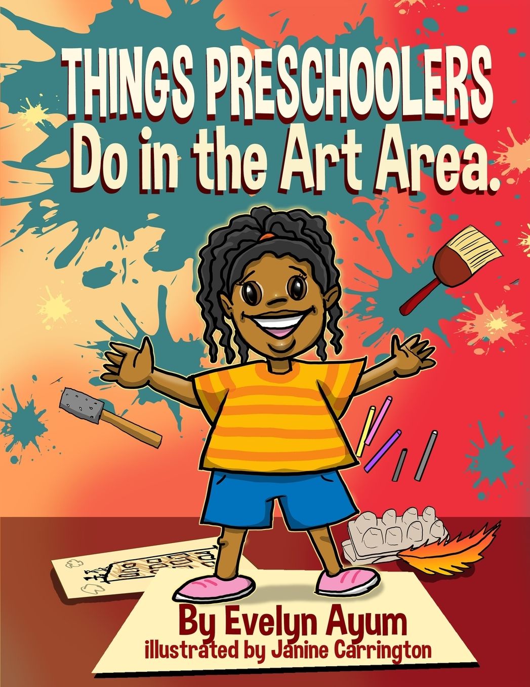Things Preschoolers Do in the Art Area.