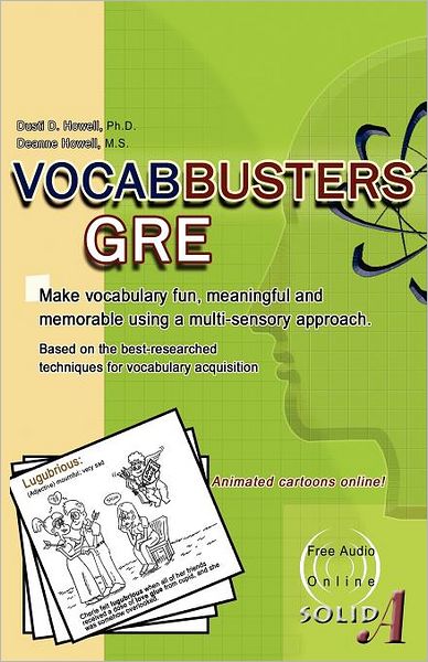 VOCABBUSTERS GRE : Make Vocabulary Fun, Meaningful, and Memorable Using a Multi-sensory Approach