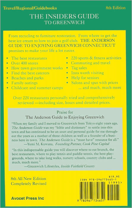 Anderson Guide to Enjoying Greenwich, Connecticut