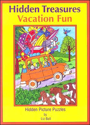 Vacation Fun Hidden Treasures: Hidden Picture Puzzles