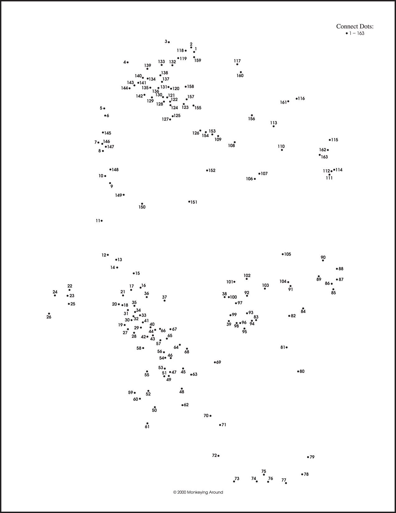 The Greatest Dot-to-Dot Book in the World, Book 1