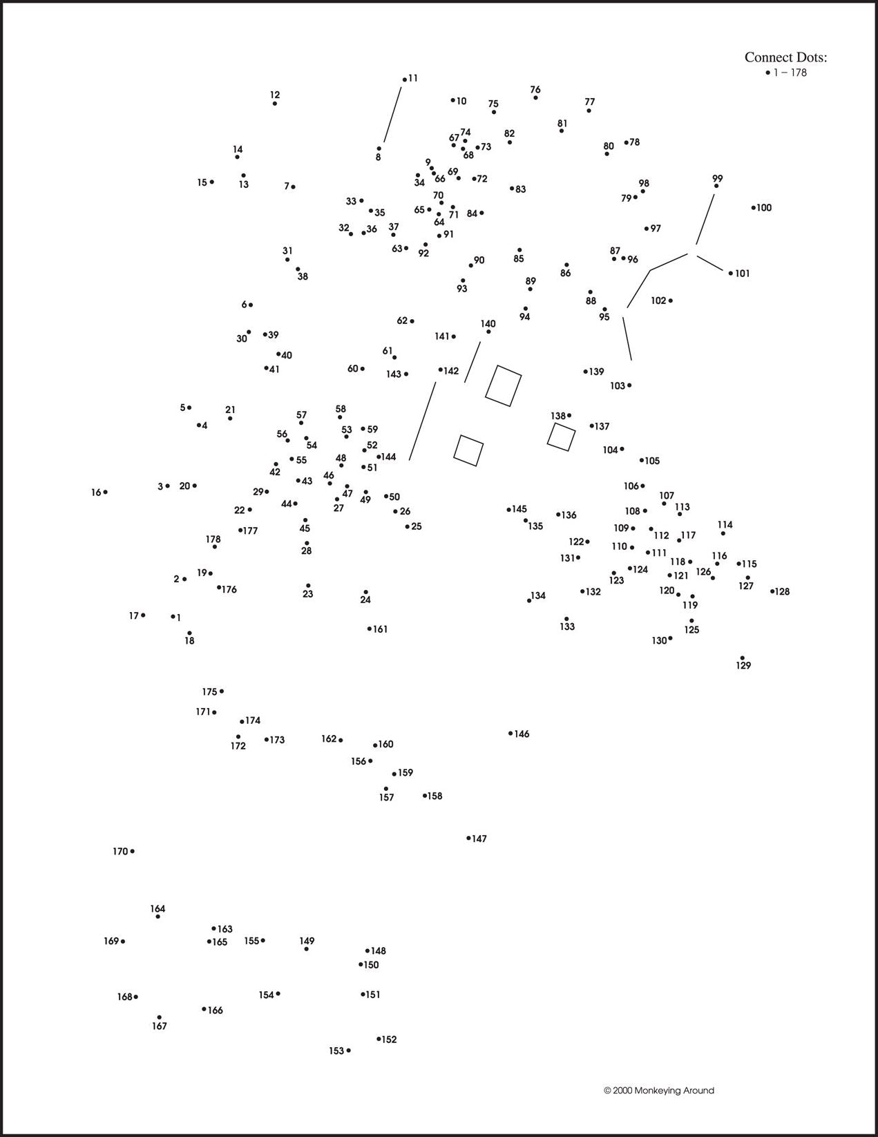 The Greatest Dot-to-Dot Book in the World, Book 1