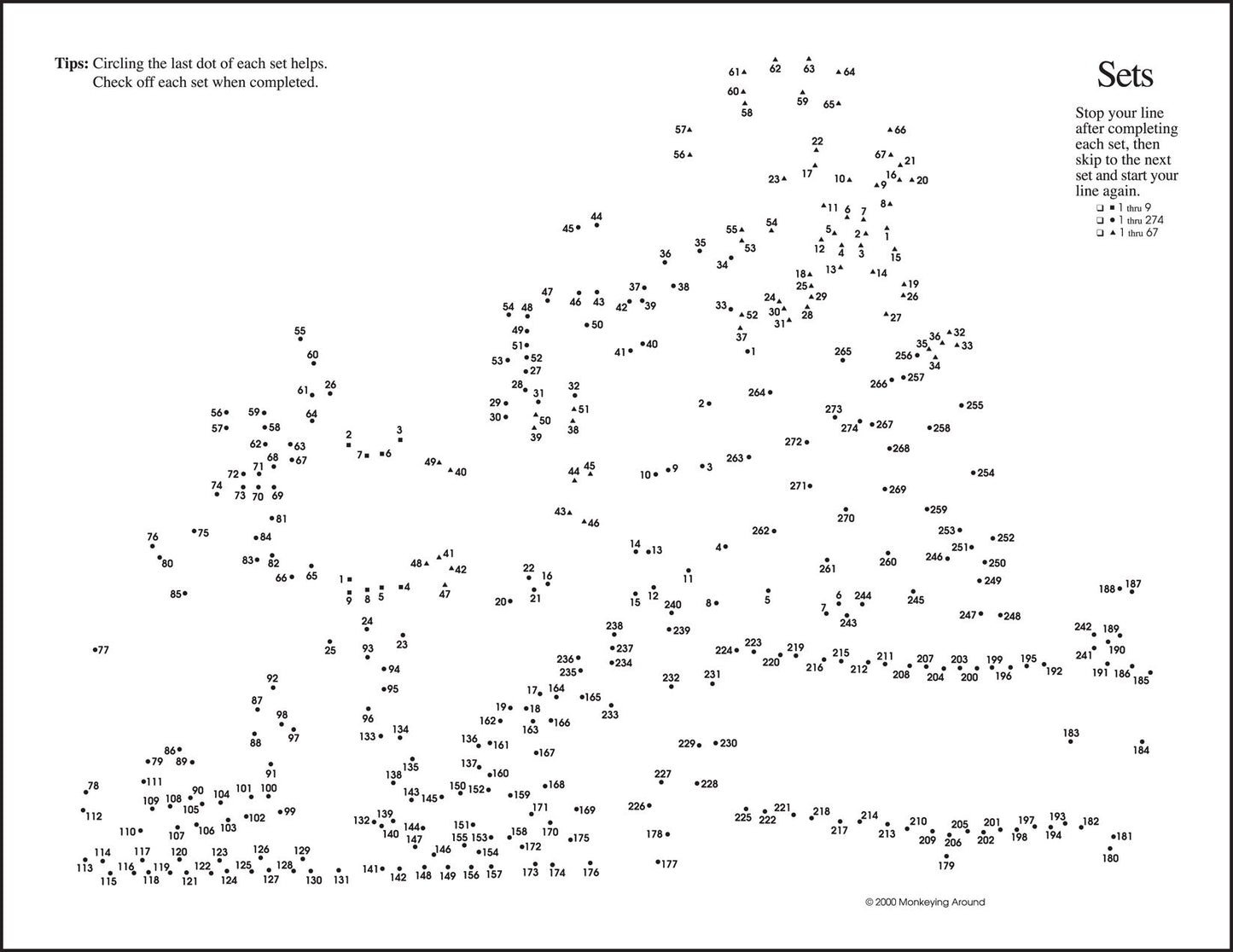 The Greatest Dot-to-Dot Book in the World, Book 1