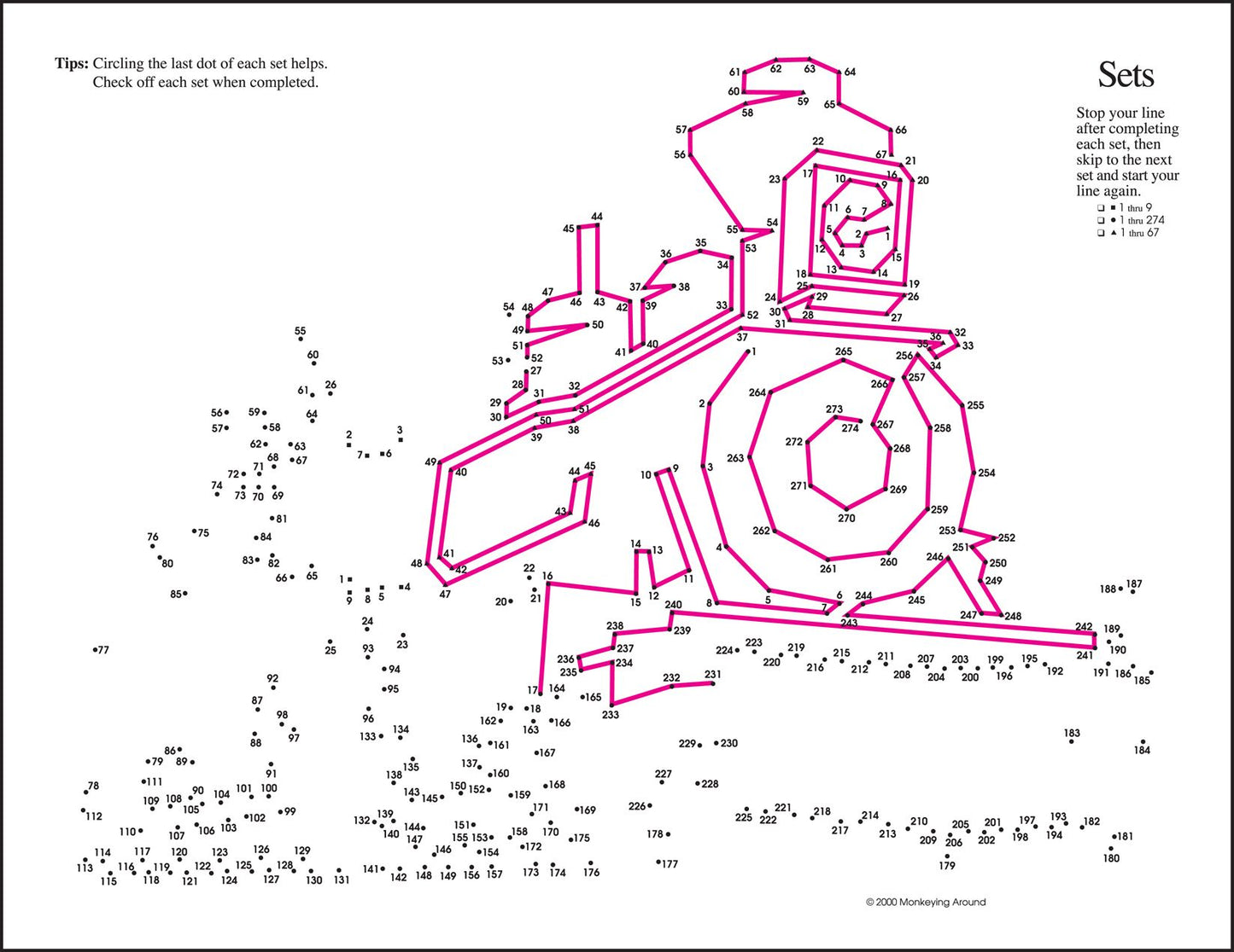 The Greatest Dot-to-Dot Book in the World, Book 1