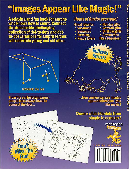 The Greatest Dot-to-Dot Book in the World, Book 4