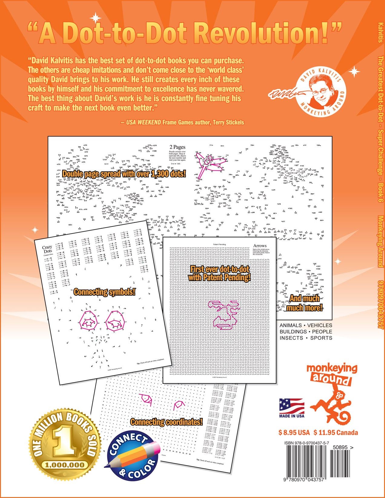 The Greatest Dot-To-Dot Super Challenge Book 6