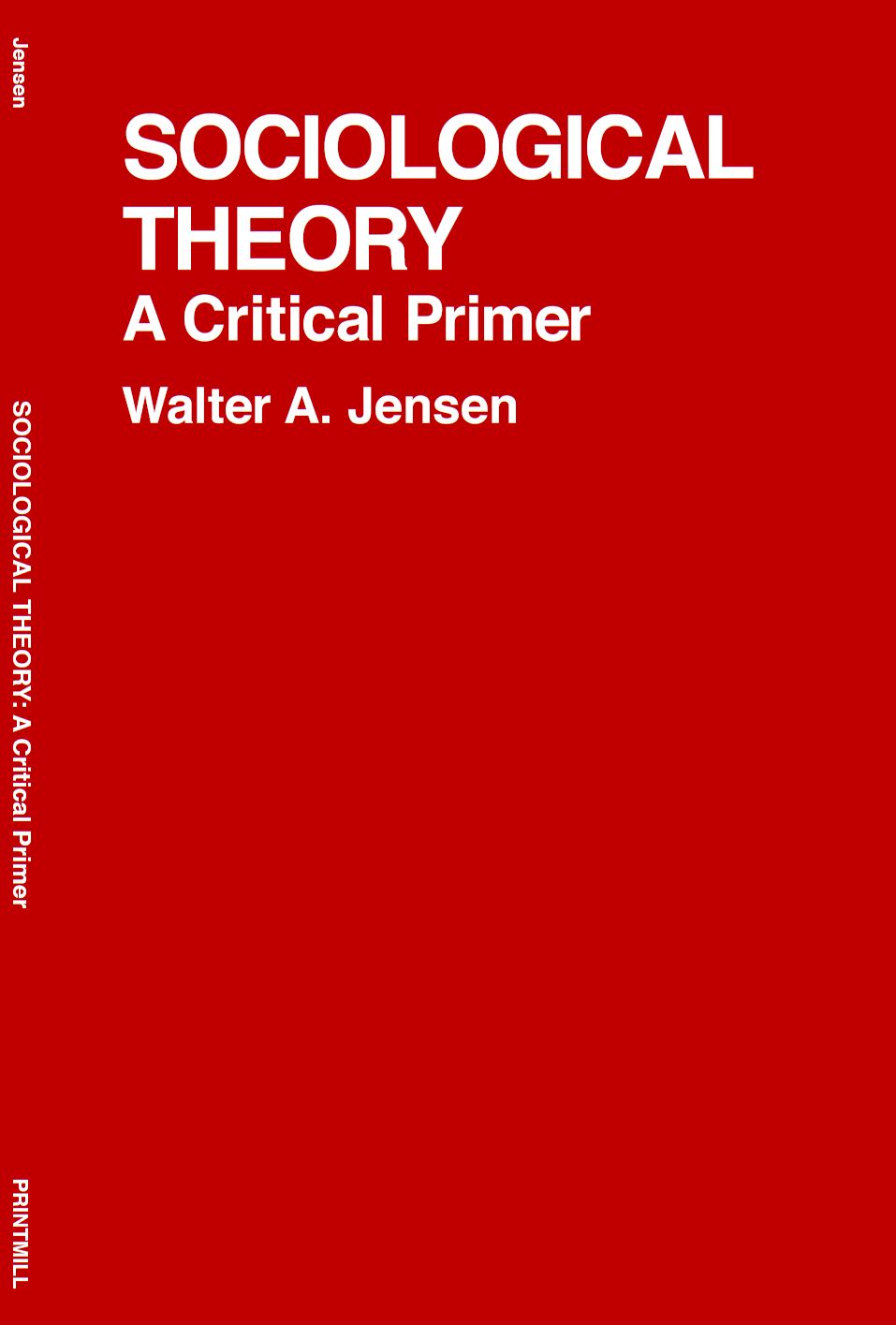 Sociological theory: A critical primer