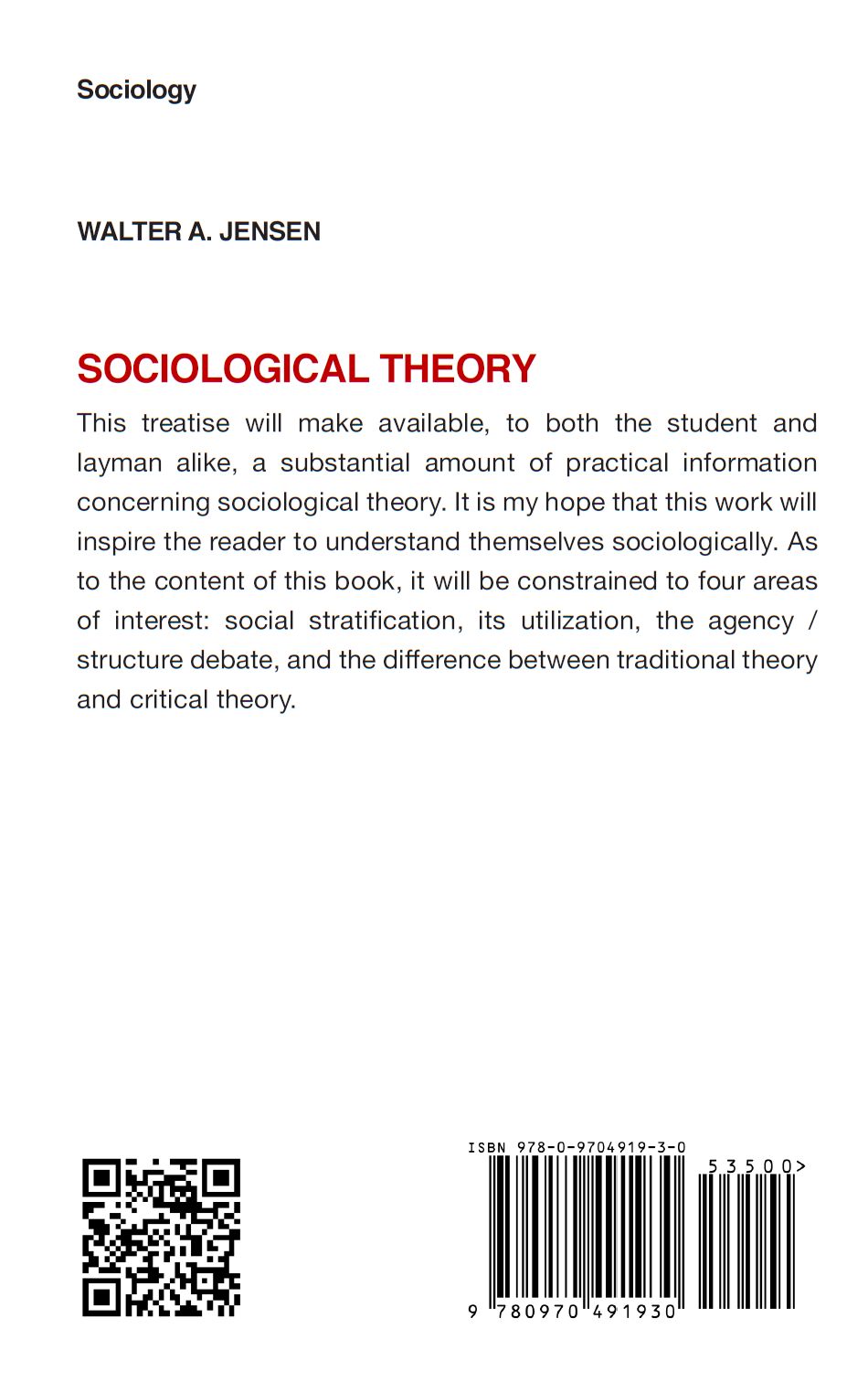 Sociological theory: A critical primer