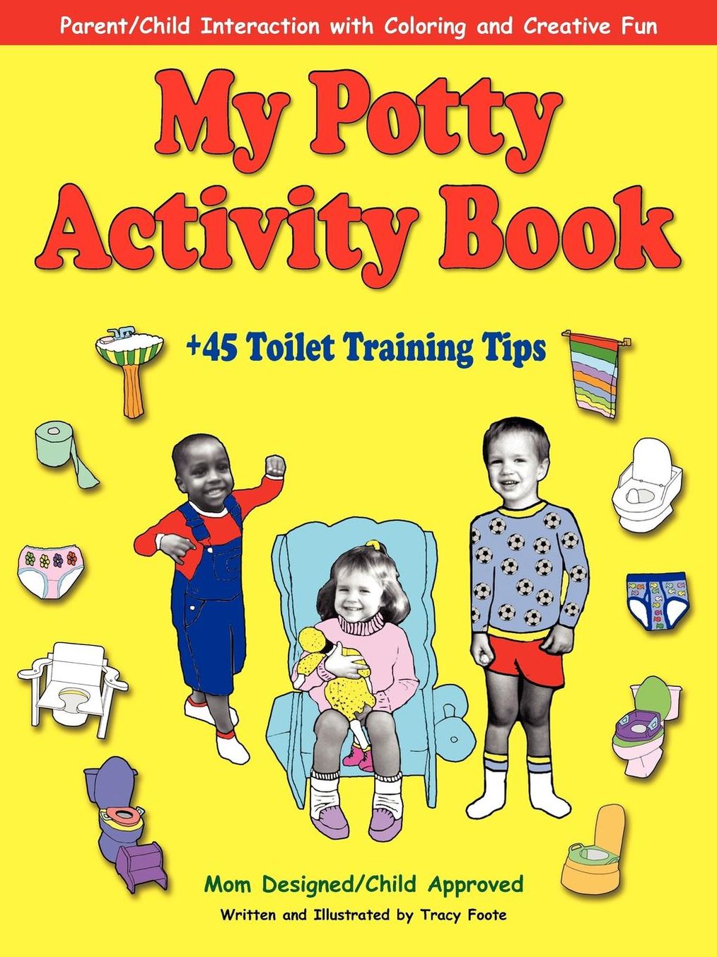 My Potty Activity Book +45 Toilet Training Tips