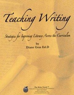 Teaching Writing: Strategies for Improving Literacy across the Curriculum