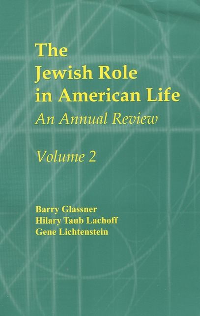 Jewish Role in American Life: An Annual Review