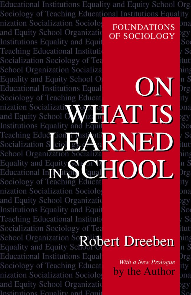 On What is Learned in School