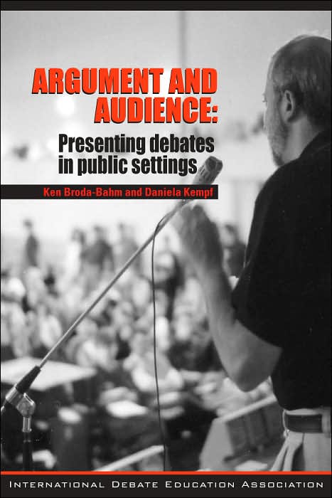 Argument & Audience: Presenting Debates in Public Settings