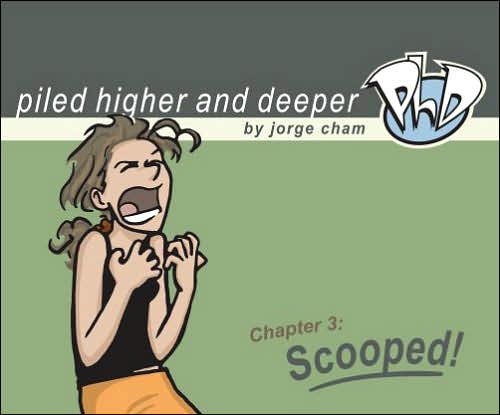Scooped! The Third Piled Higher and Deeper Comic Strip Collection