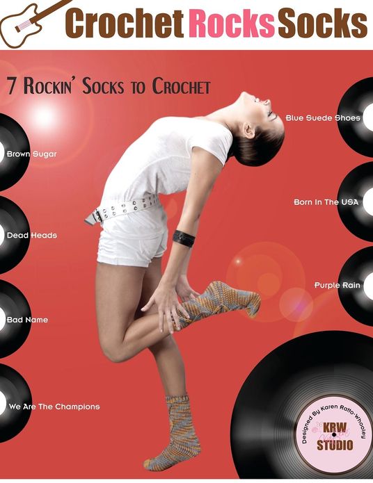 Crochet Rocks Socks