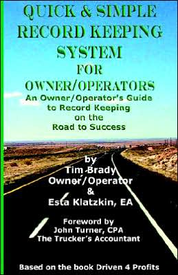 Quick and Simple Record Keeping: For Owner/Operators