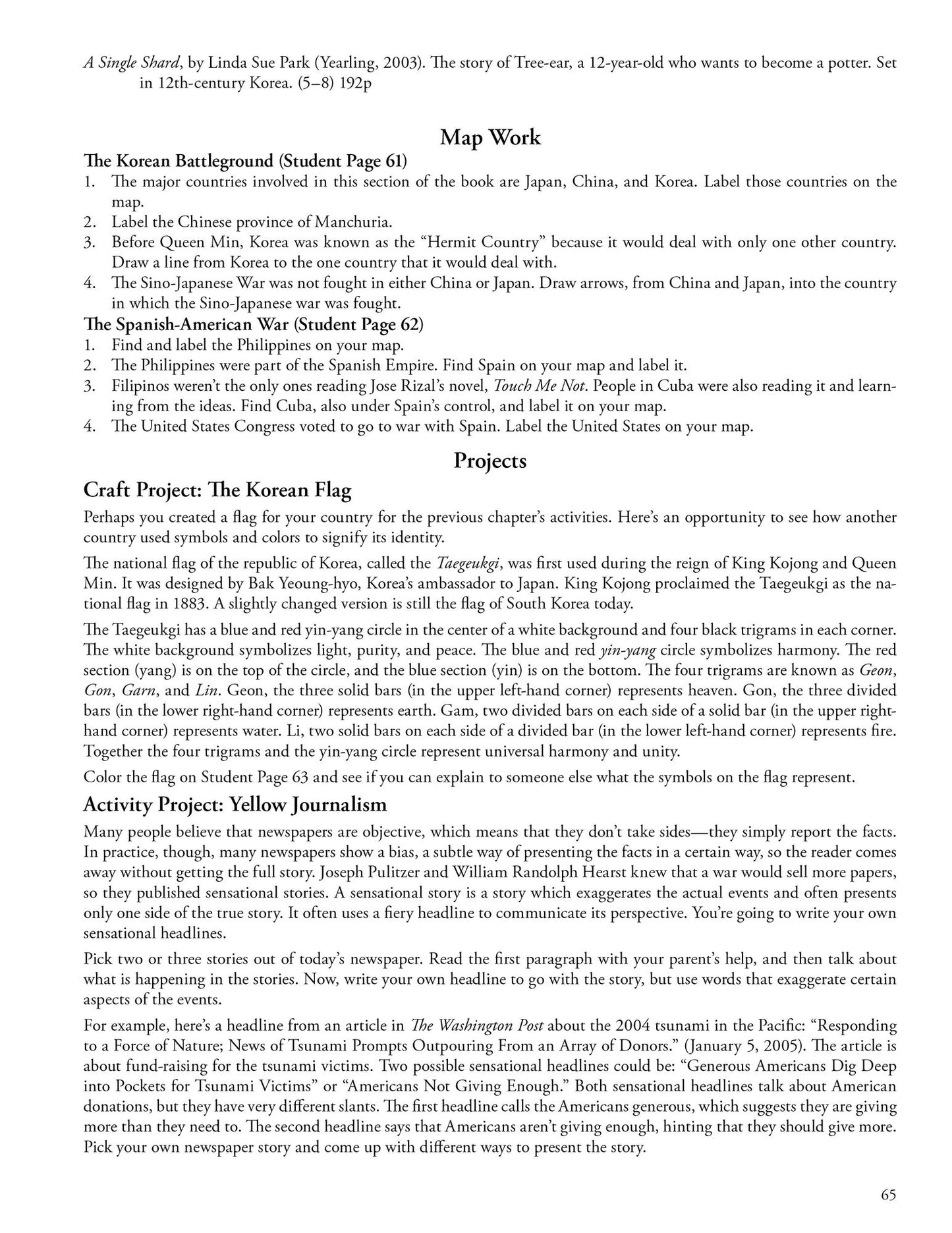 The Story of the World: History for the Classical Child: Activity Book 4: The Modern Age: From Victoria's Empire to the End of the USSR