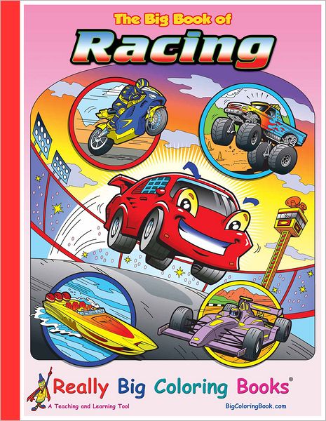 Big Book of Racing Coloring Book