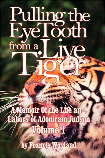 Pulling the Eyetooth from A Live Tiger T