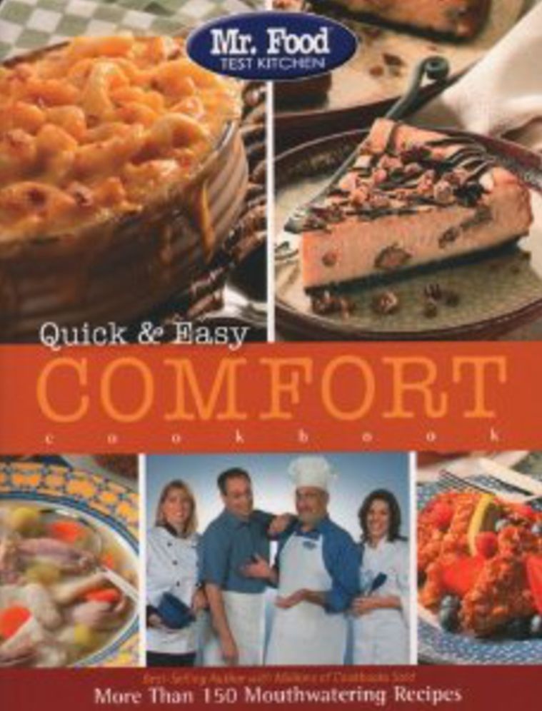 Mr. Food Quick and Easy Comfort Cookbook