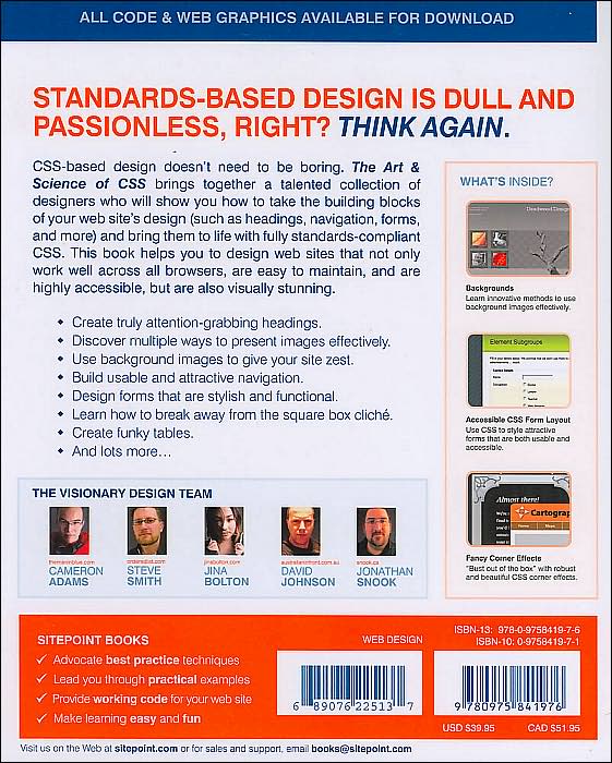 The Art and Science of CSS