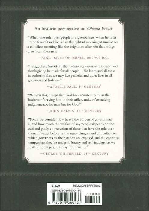 Obama Prayer: Prayers for the 44th President