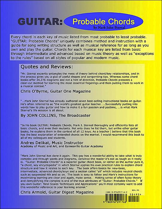GUITAR Probable Chords: A Chord Key Encyclopedia
