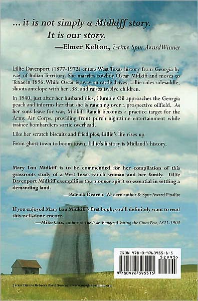 Lillie Davenport: Pioneer Mother
