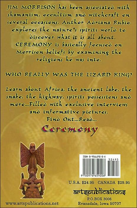 Jim Morrison Ceremony: Exploring the Shaman Possession...