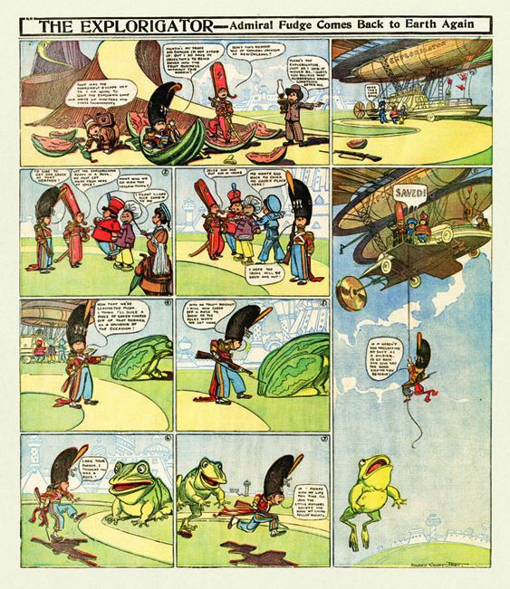 Forgotten Fantasy: Sunday Comics, 1900-1915: Visions from Lyonel Feininger. Winsor McCay and many more!