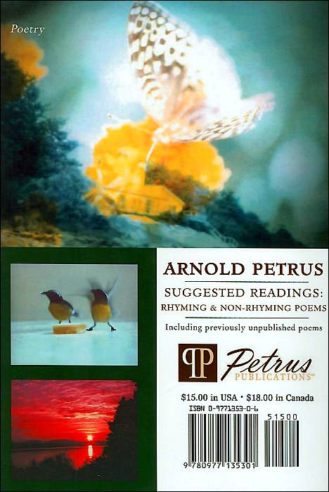 Suggested Readings: Rhyming and Non Rhyming Poems