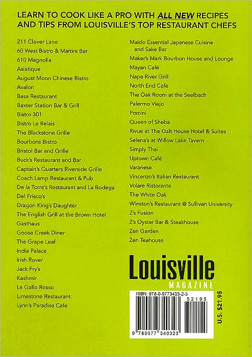 Secrets of Louisville Chefs Cookbook