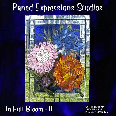 In Full Bloom II: Stained Glass Patterns