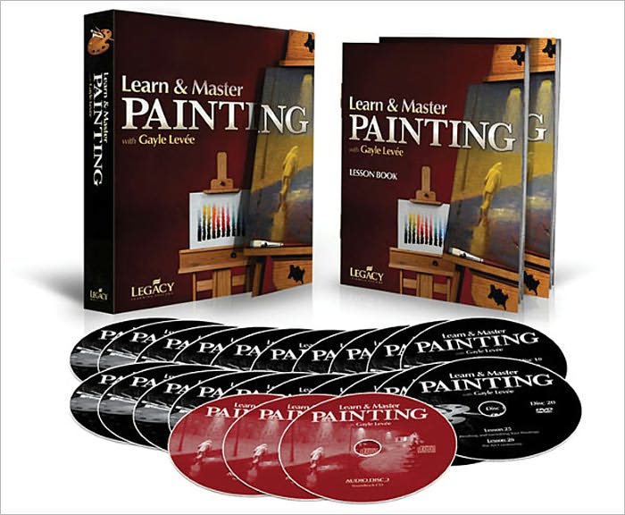 Learn and Master Painting - Homeschool Edition: Book/3-CD/20-DVD Pack