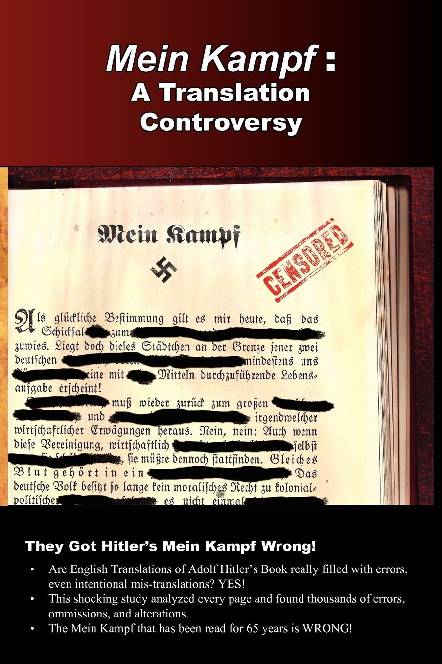Mein Kampf: A Translation Controversy