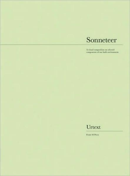 Sonneteer: A visual composition on selected components of our built Environment