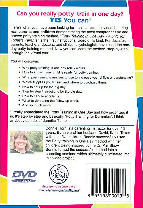 Potty Training in One Day: A DVD for Today's Parents