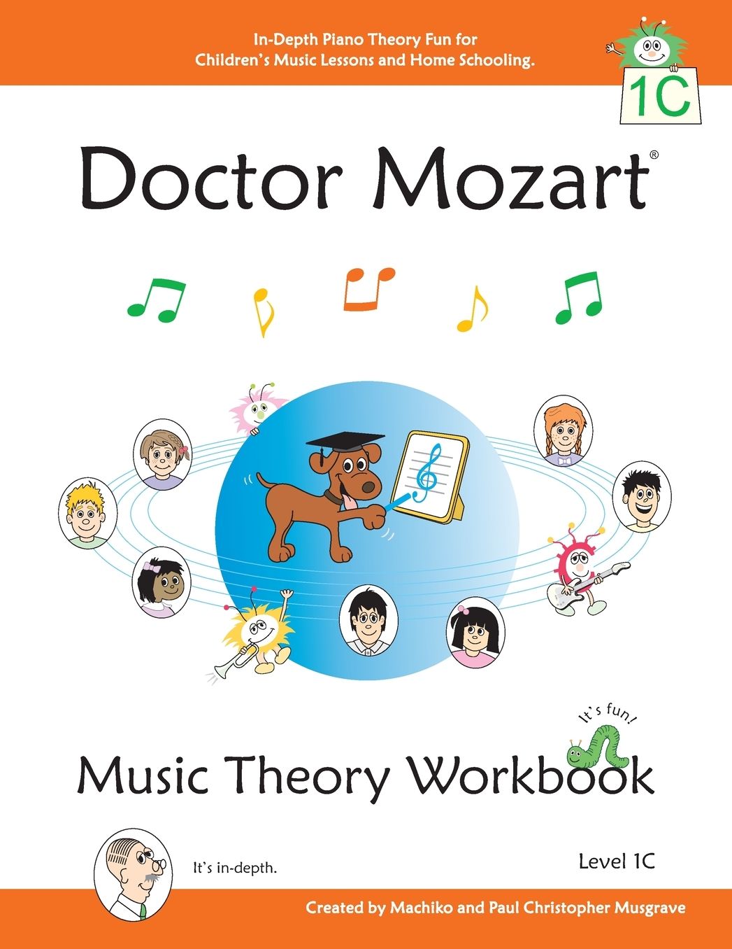Doctor Mozart Music Theory Workbook Level 1c