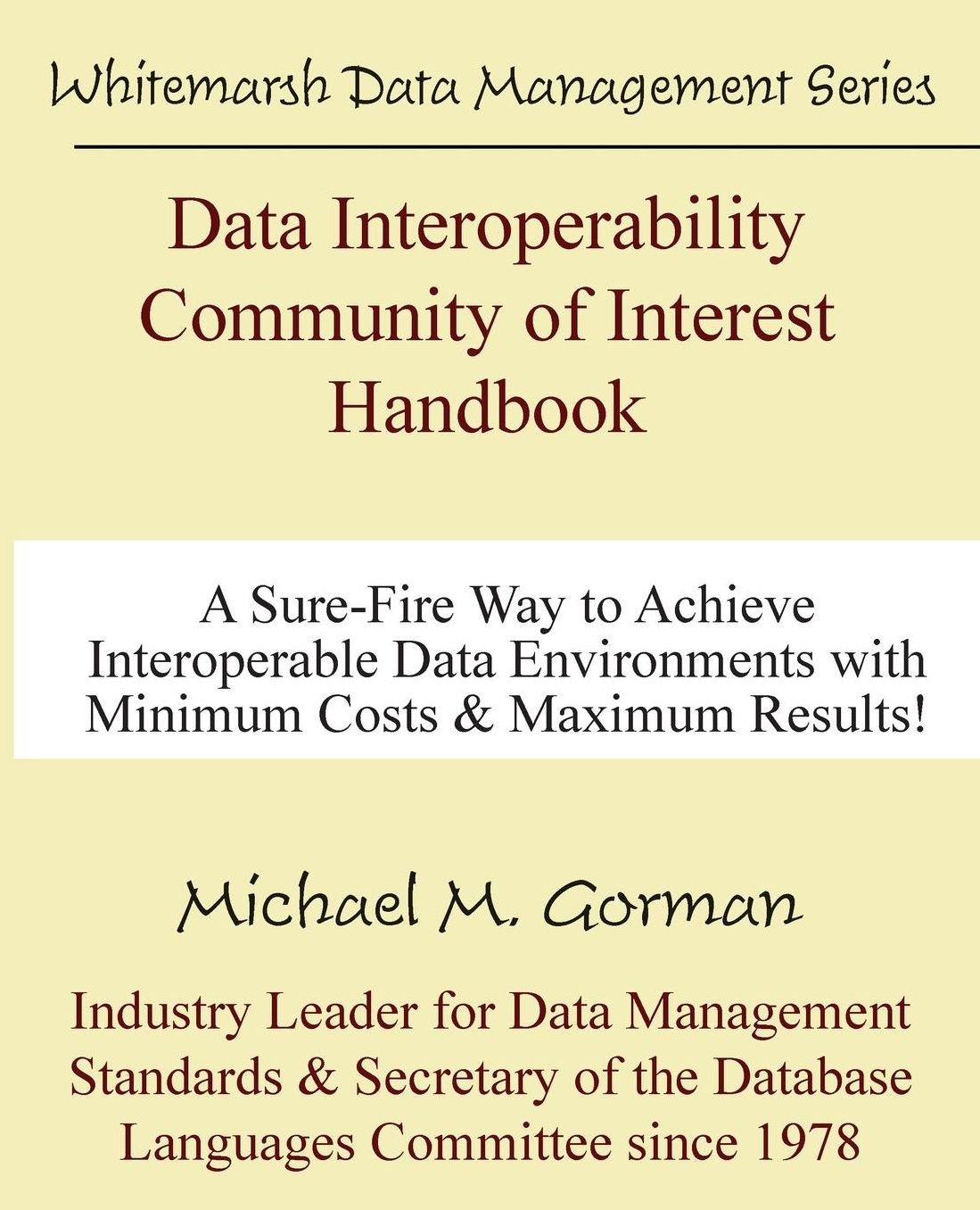 Data Interoperability Community Of Interest Handbook