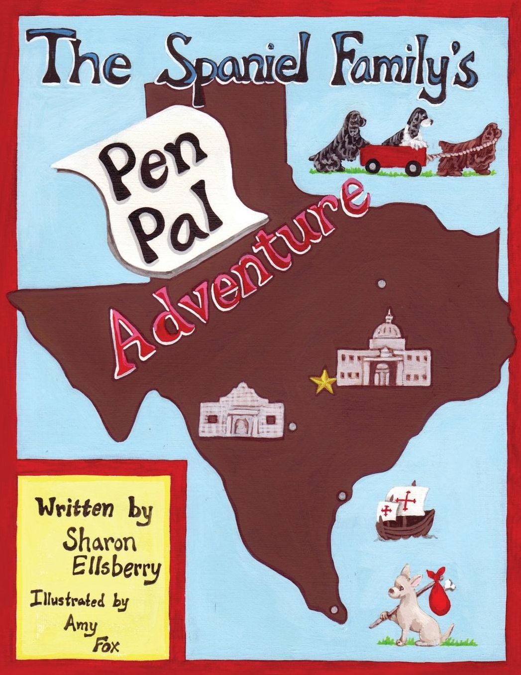 The Spaniel Family's Pen Pal Adventure
